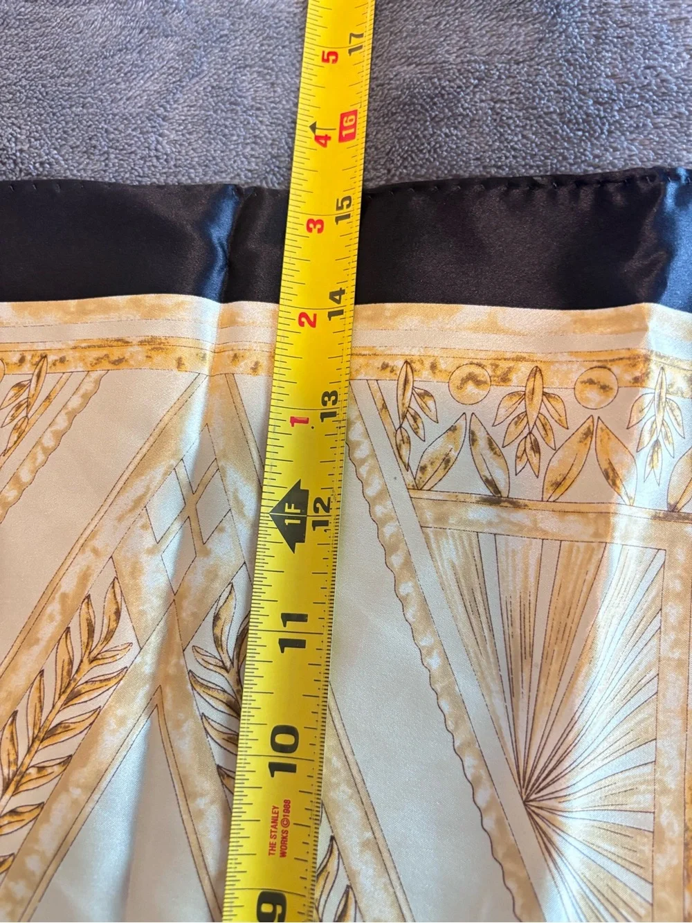 Vintage Lanvin Printed Silk Handkerchief Scarf